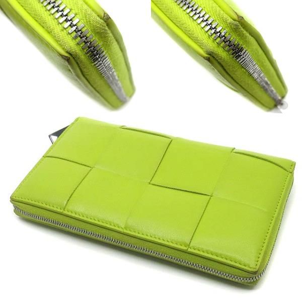 ボッテガ ヴェネタ マキシ イントレ カセット 長財布 ラウンドファスナー 現行 ボッテガヴェネタ BOTTEGA VENETA カセット マキシ イントレチャート