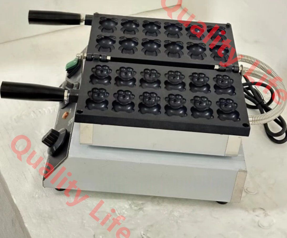 電気 パンダのベビーカステラ パンダ焼き機 12穴 単相 1 0０V 業務用 厨房機器 飲食店 WWW_KANDAIZUMI_COM