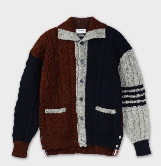 Thom Browne(トム・ブラウン) ワンミックス ケーブル ステッチ