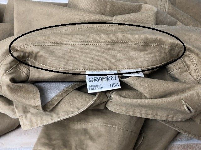 中古】 GRAMICCI ×CHARI&CO グラミチ WIDE UTILITY JACKET GMJK-21F1910 ベージュ L  111395475 - メルカリ