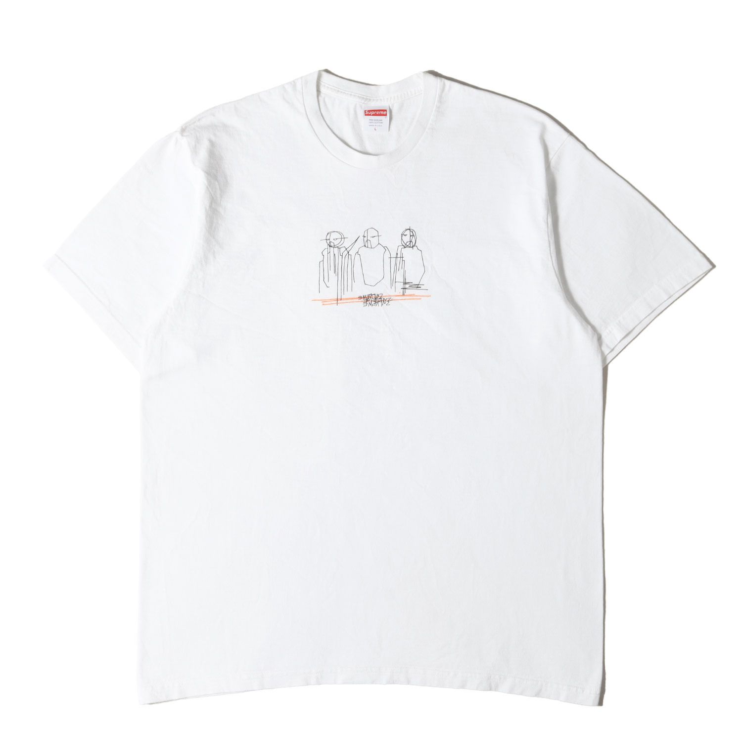 Supreme グラフィック Tシャツ S Supreme FW19 Week 17 Bite Tee Cartoon Graffiti Printing Short