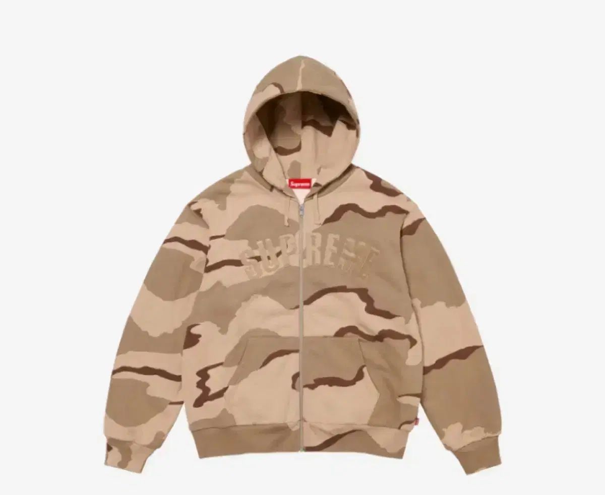 Supreme(シュプリーム) デザートカモ カモフラ フード付き ジップ 