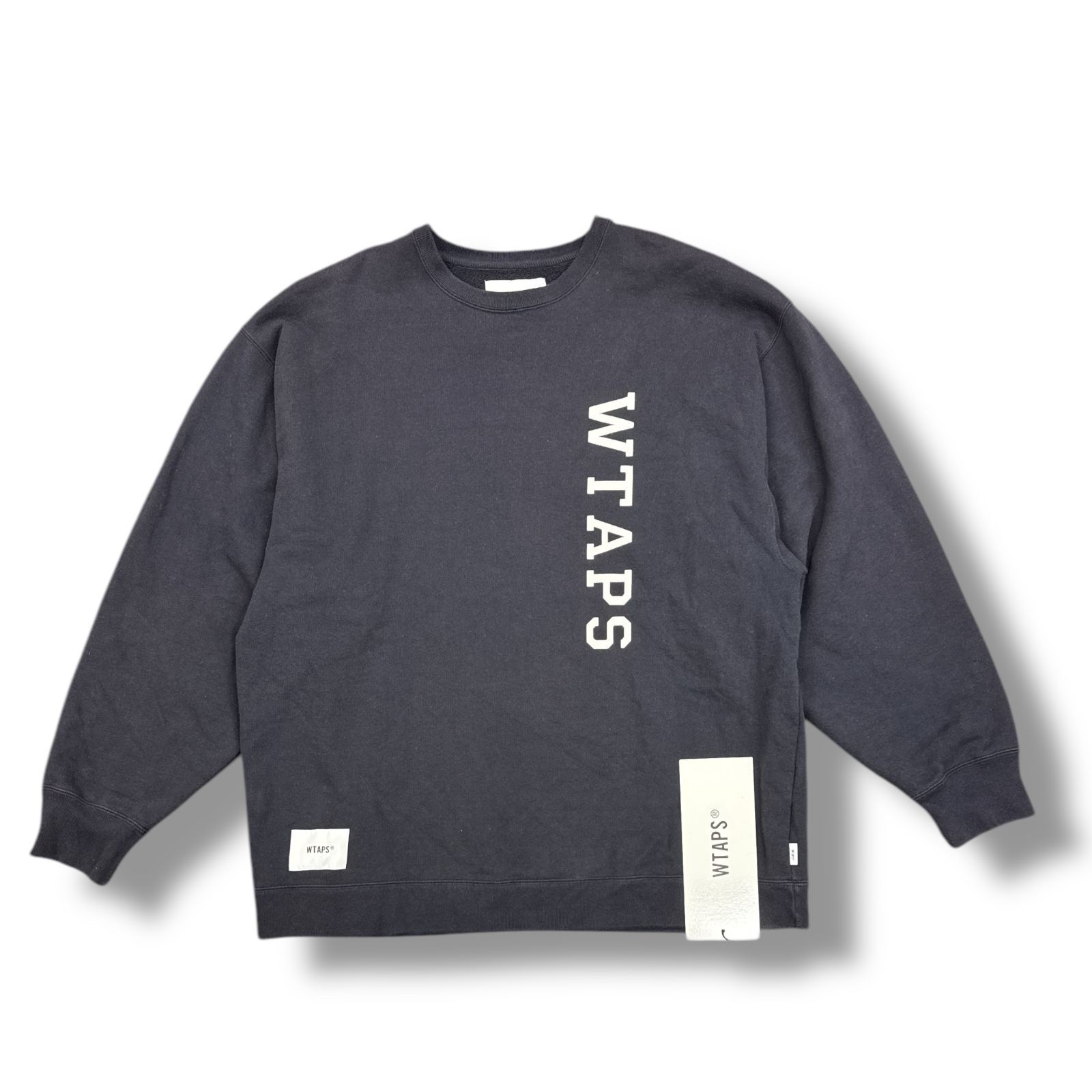 WTAPS 23SS DESIGN 01/SWEATER/COTTON.COLLEGE クルーネック WTAPS 23SS DESIGN 01/SWEATER/COTTON.COLLEGE クルーネック