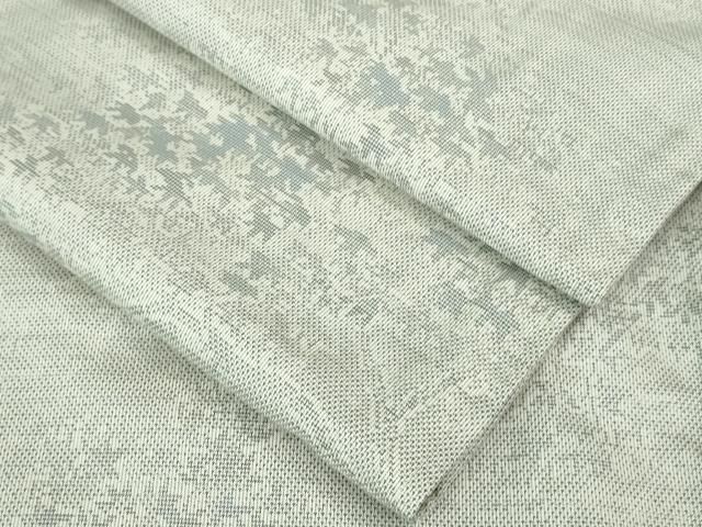 平和屋着物□極上 本場大島紬 白大島 総絣 枝楓 逸品 DZAA7641kh5