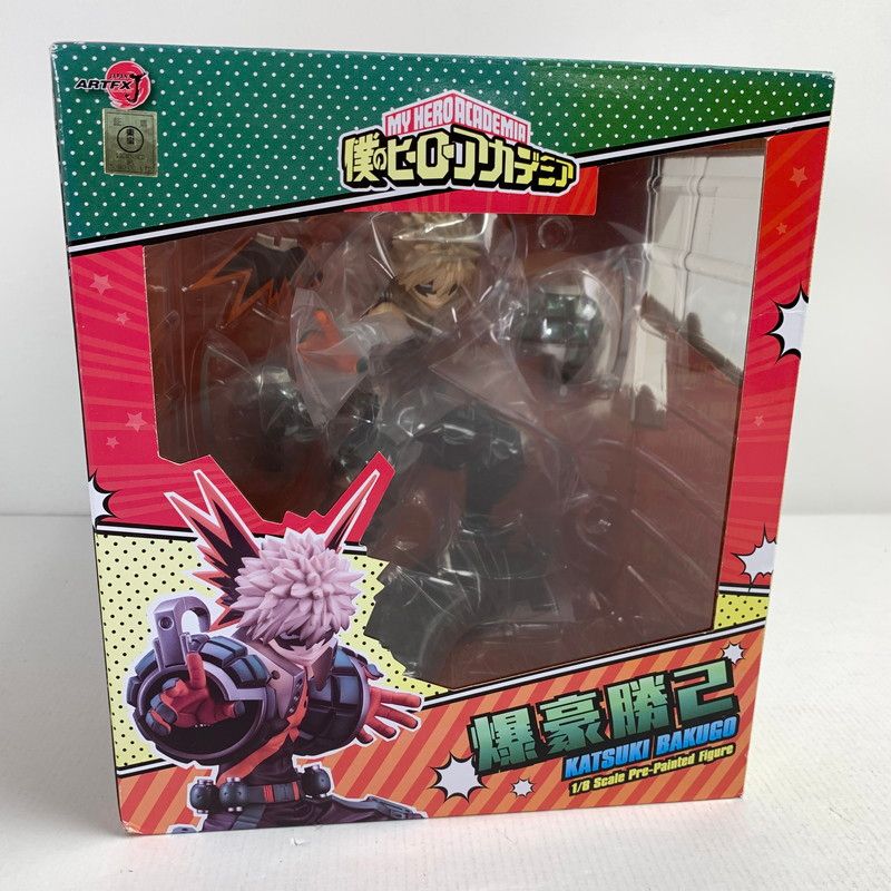 箱に若干日焼けあり ARTFIX J 1|8Scale Pre-Painted figure 爆豪勝己 僕のヒーローアカデミア フィギュア ヒロアカ 064-250514-nm-03-fuz