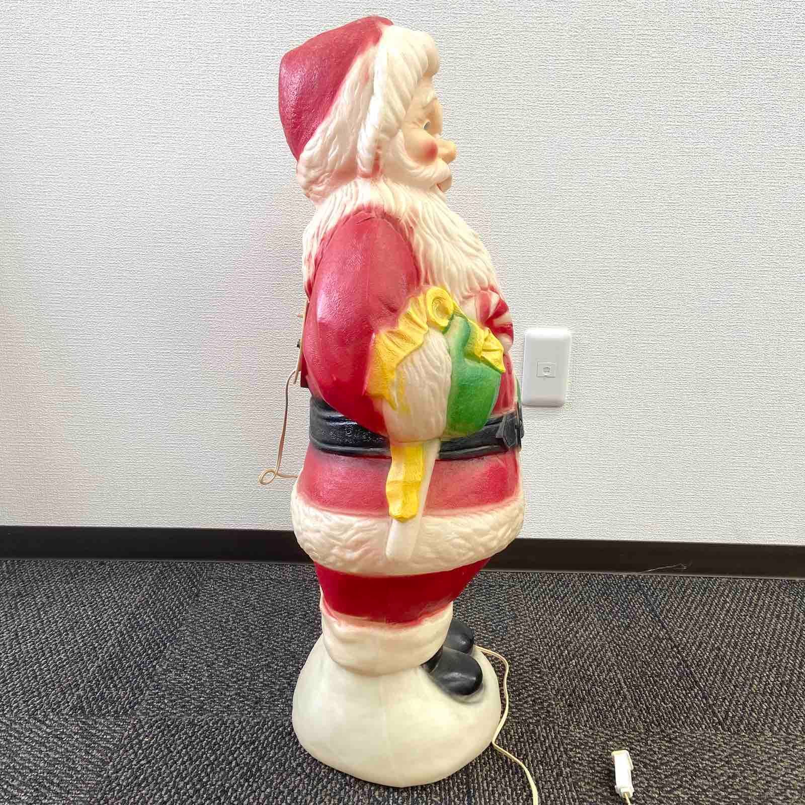 光るサンタクロース アンティーク 置物 ハニー社 1993 Y809 やまと蜂蜜