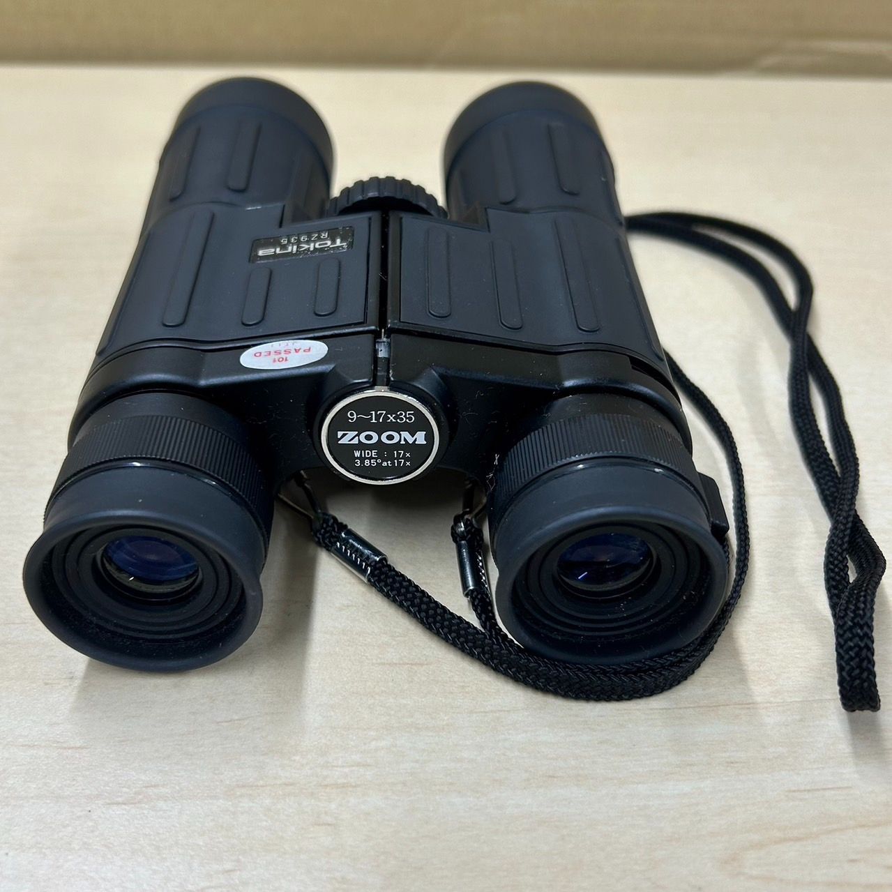 NG R349-NG2-163 Tokina RZ935 双眼鏡 9～17×35 ZOOM ケース付き 動作 