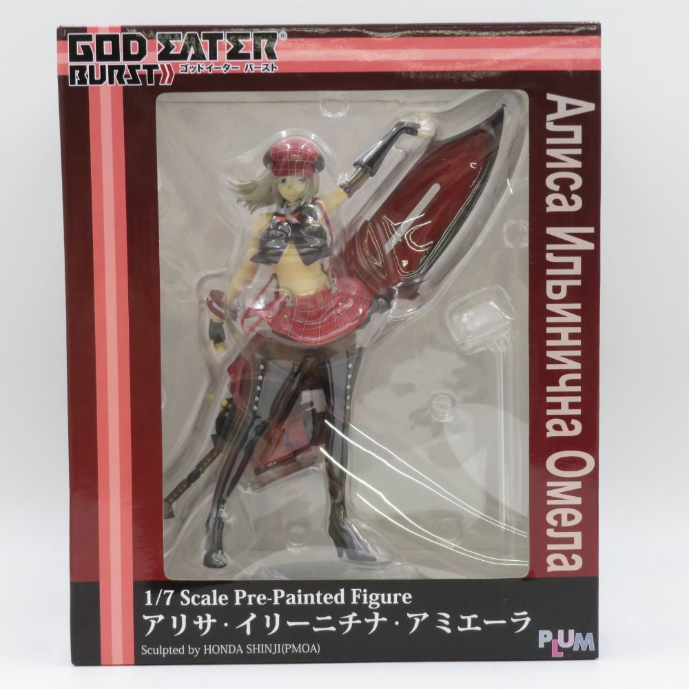 GOD EATER BURST アリサ・イリーニチナ・アミエーラ 1/7 スケールフィギュア 開封品 PLUM プラム フィギュア