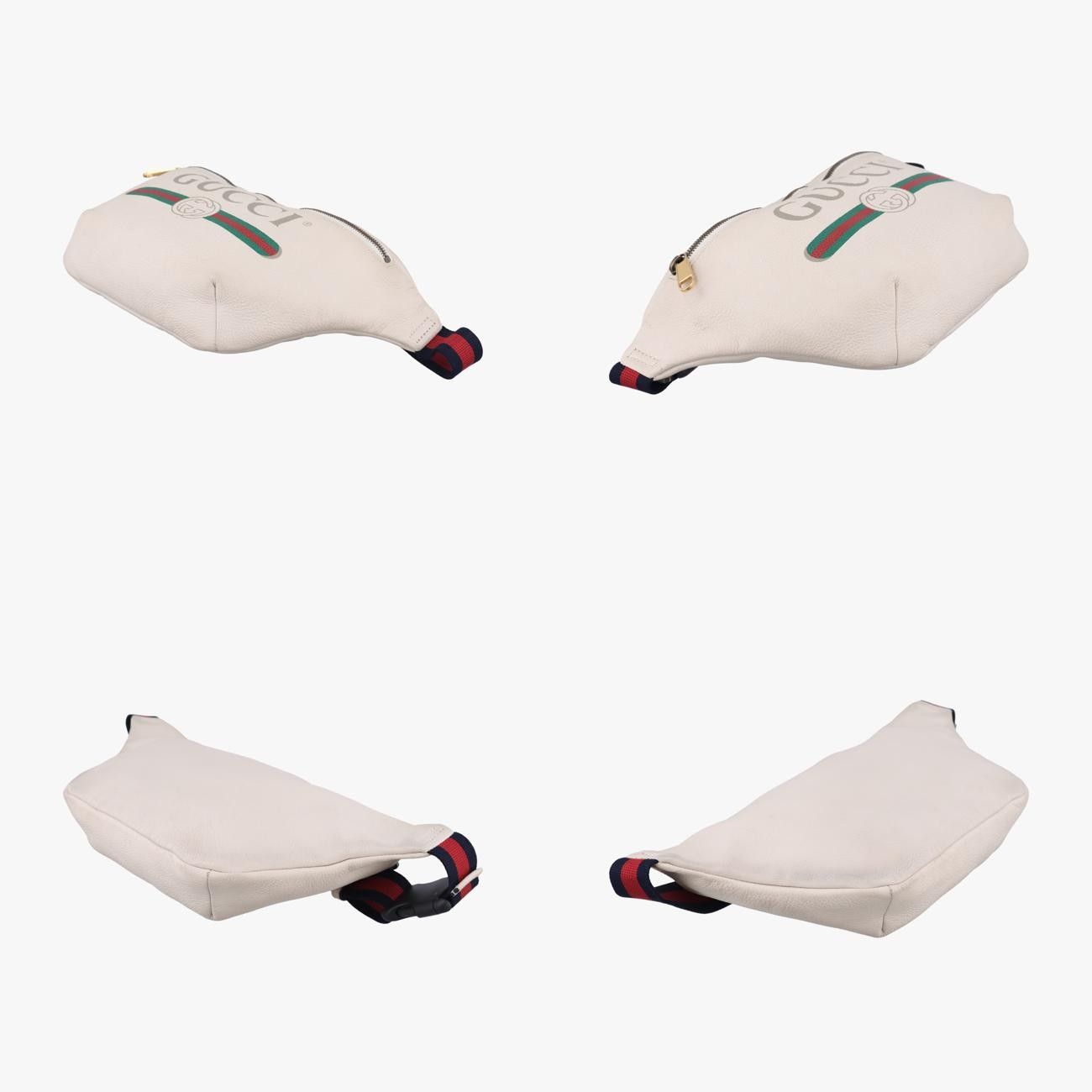 グッチGucciグッチプリントホワイトレザー530412I025799117