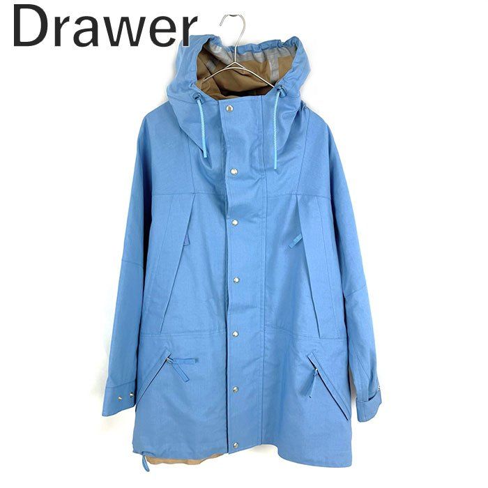 Drawer - Drawerドゥロワー 2019ssコットンムソウギャザーコート