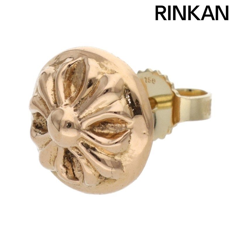 CHROME HEARTS クロスボールスタッド ピアス 原本無修正 CHROME HEARTS クロスボールスタッド ピアス 原本無修正