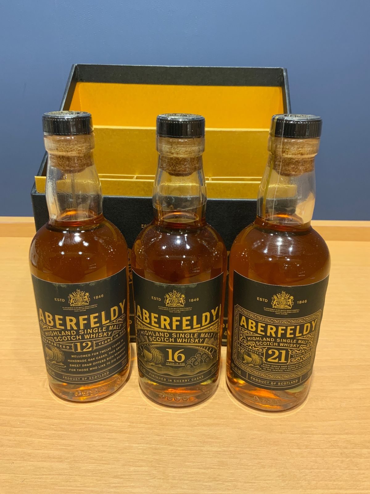 アバフェルディ ミニボトル 12年 16年 21年 200ml × 3本セット