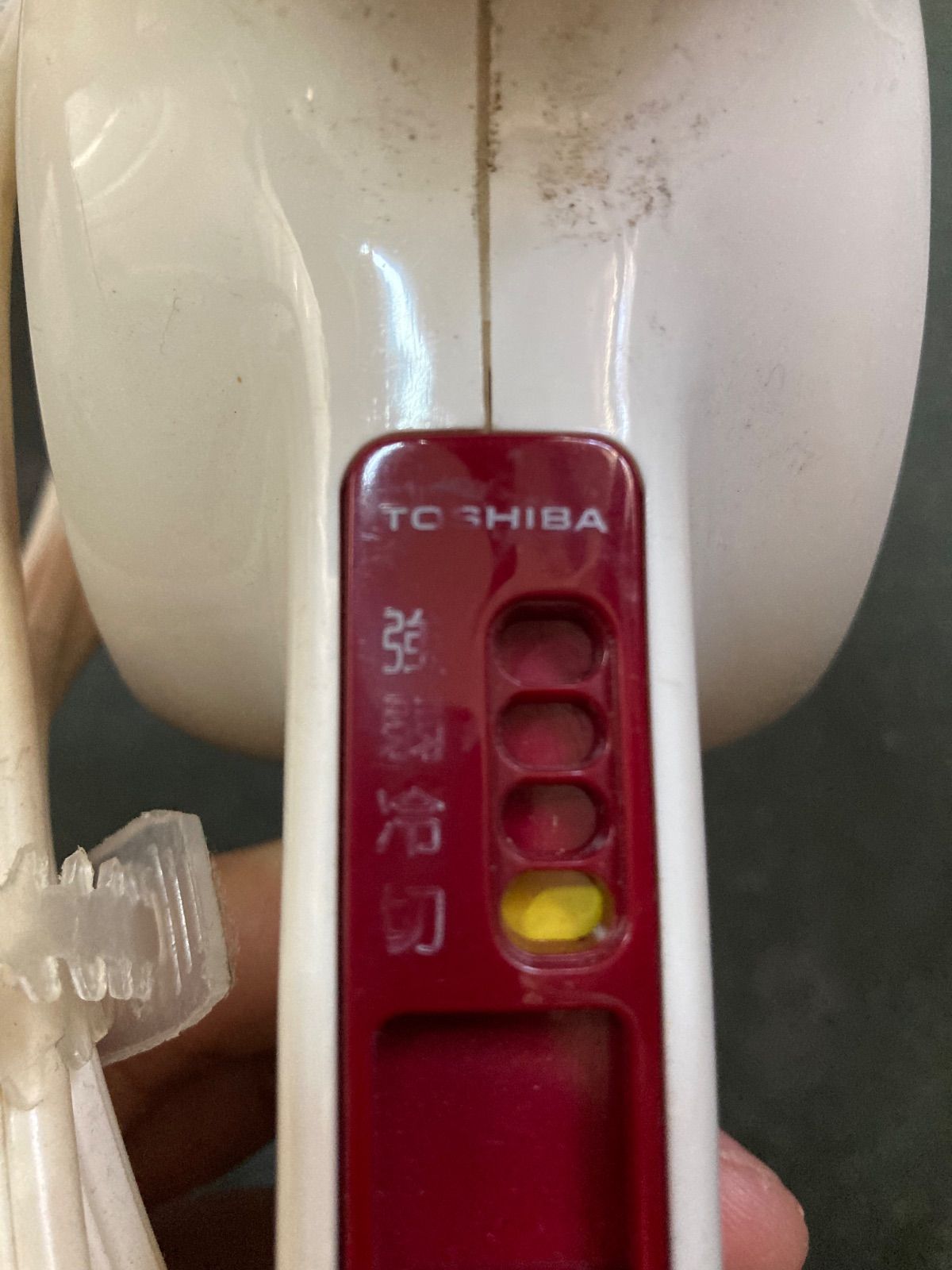 昭和レトロ TOSHIBA 東芝 ヘアドライヤー myset HDH-1000 東京芝浦電気