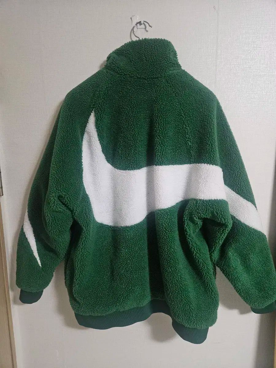 3xl NIKE ビックスウォッシュ リバーシブル フリース ジャケット グリーン