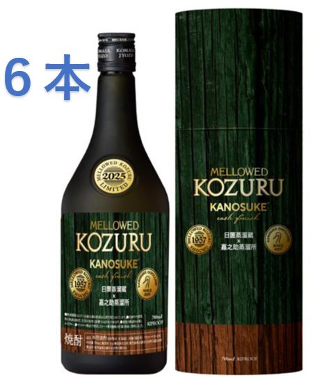 メローコヅル 嘉之助カスクフィニッシュ2025 かのすけ ALC41% 720ml 6本 1ケース