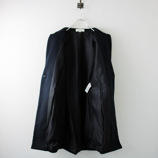 定番 人気 秋冬 ENFOLD エンフォルド ウール リバー チェスターコート