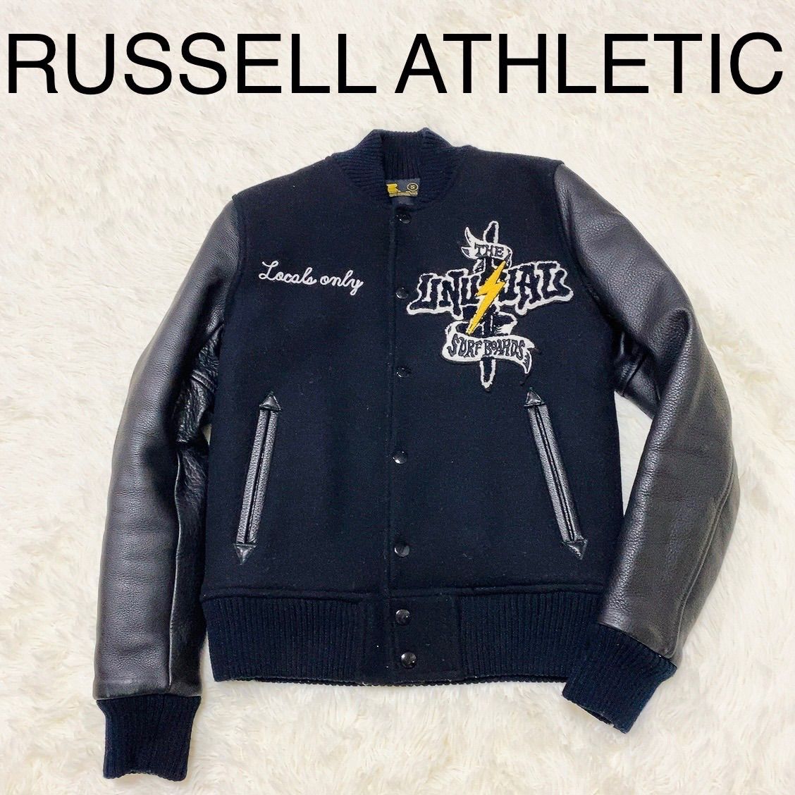 ALA RUSSEL ATHLETIC スタジャン ホットロッドクライミー - www