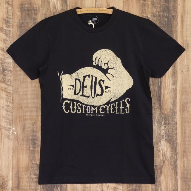 デウスエクスマキナ Deus Ex Machina メンズ Tシャツ SPINACH TEE ブラック