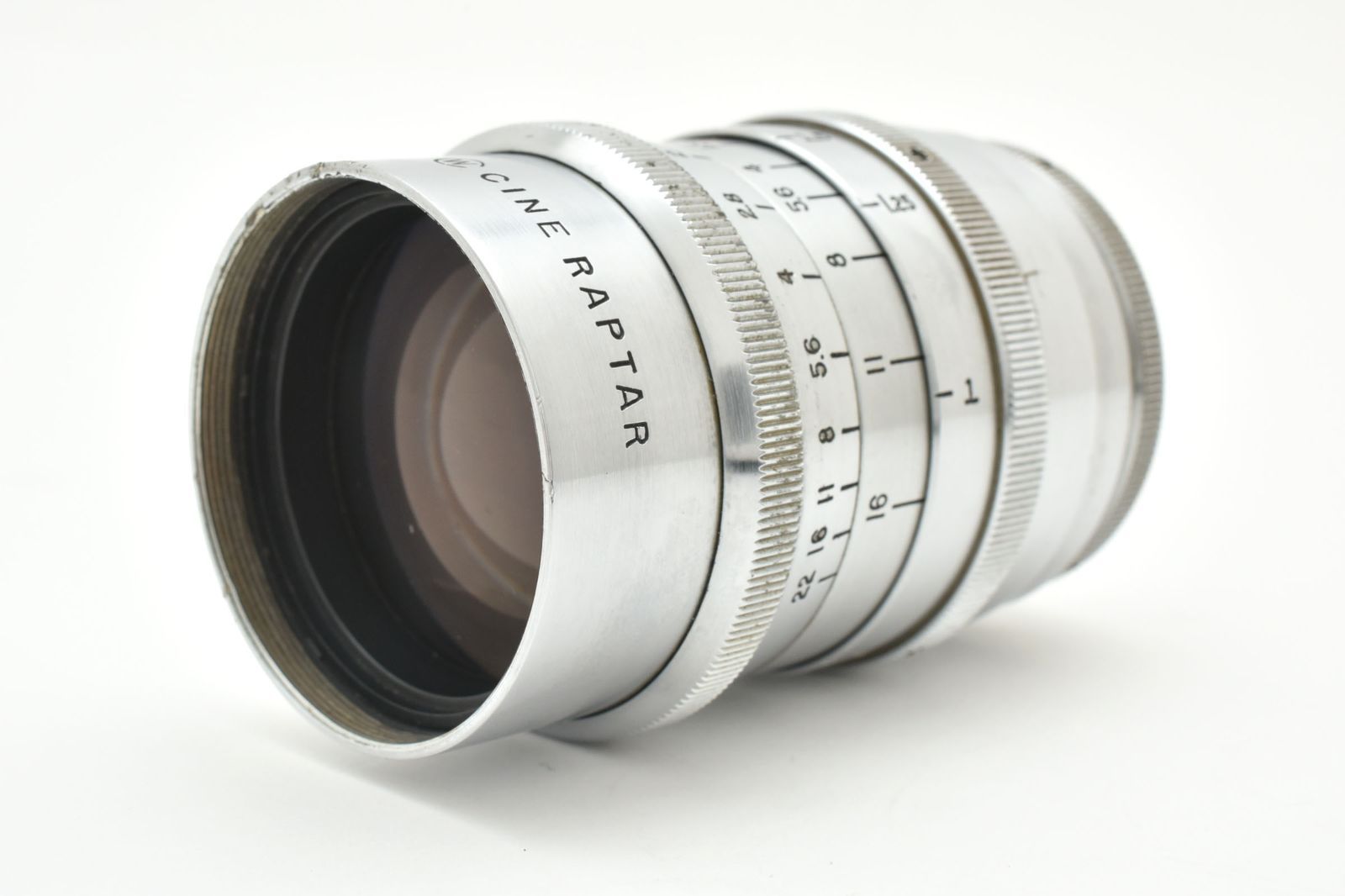 ★極上品★WOLLENSAK CINE RAPTAR 1INCH(25mm) F1.9 Cマウント★1877 Wollensak（ウォーレンサック）Cine-Raptar 2inch⁄F1.5｜オールド