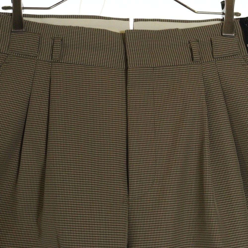 超美品 フェンディ FENDI / 22AW 千鳥格子 ウール ショートパンツ 超美品 フェンディ FENDI / 22AW 千鳥格子 ウール ショート