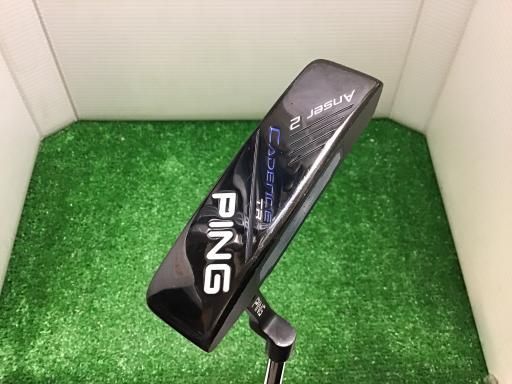 ピン CADENCE TR Anser 2 青 長さ調整機能付き パター PT スチール フレックスその他 メンズ 男性用 右利き 右用 Cランク ゴルフクラブ