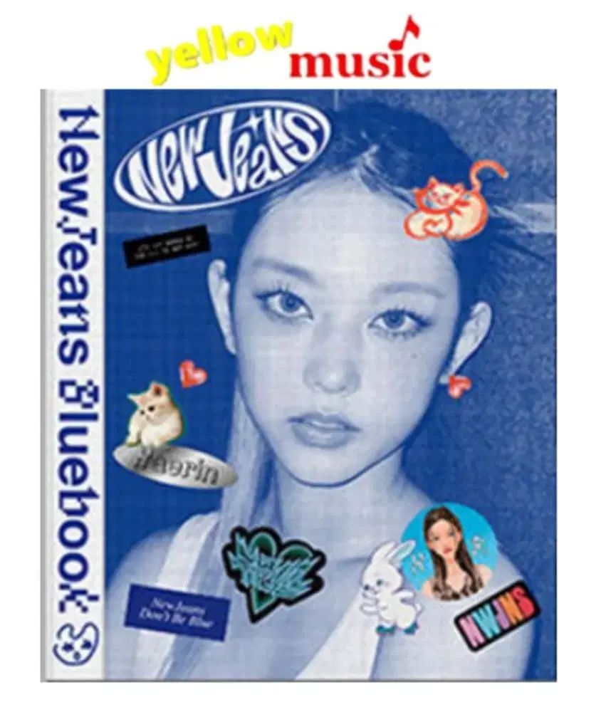 new jeans bluebook へリン NewJeans(ニュージーンズ・ニュジ) ブルーブック Blue Book