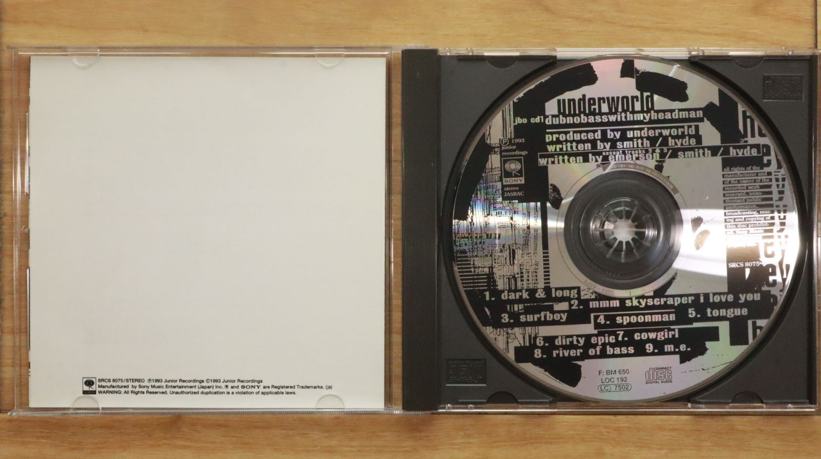 国内盤CD☆アンダーワールド/Underworld□ ダブノーベースウィズ