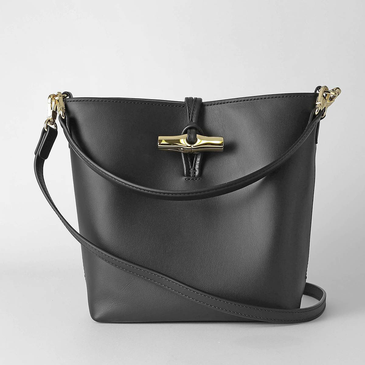 新品 ロンシャン LONGCHAMP ハンドバッグ ル ロゾ XS バケットバッグ 