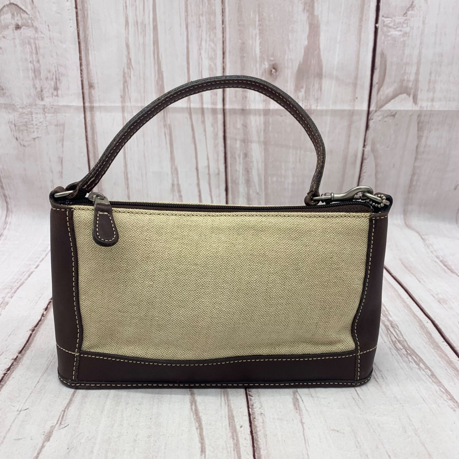 COACH アクセサリーポーチ スエード オールドコーチ ミニバッグ COACH アクセサリーポーチ スエード オールドコーチ ミニバッグ
