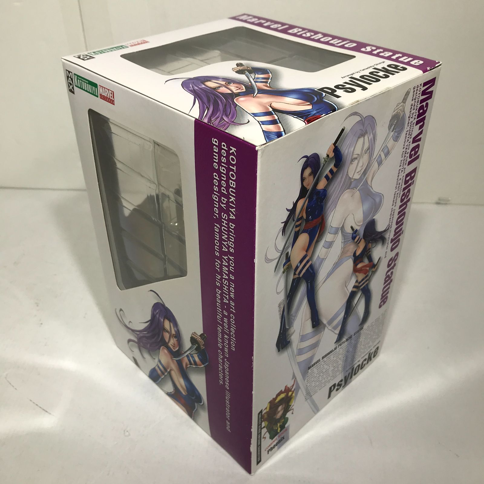 【併売/城東29-029】 KOTOBUKIYA Marvel Bishoujo Statue マーベル 美少女 Psylocke サイロック 開封済