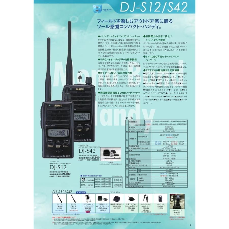 ALINCO DJ-S12 & STANDARD FT-60 トランシーバー imgrc0087392601.jpg