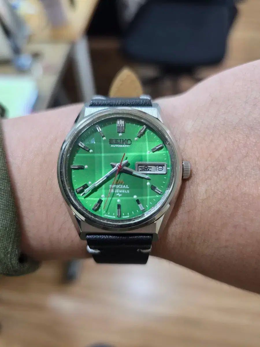 SEIKO セイコー ヴィンテージ ロードマティック グリーンダイヤル