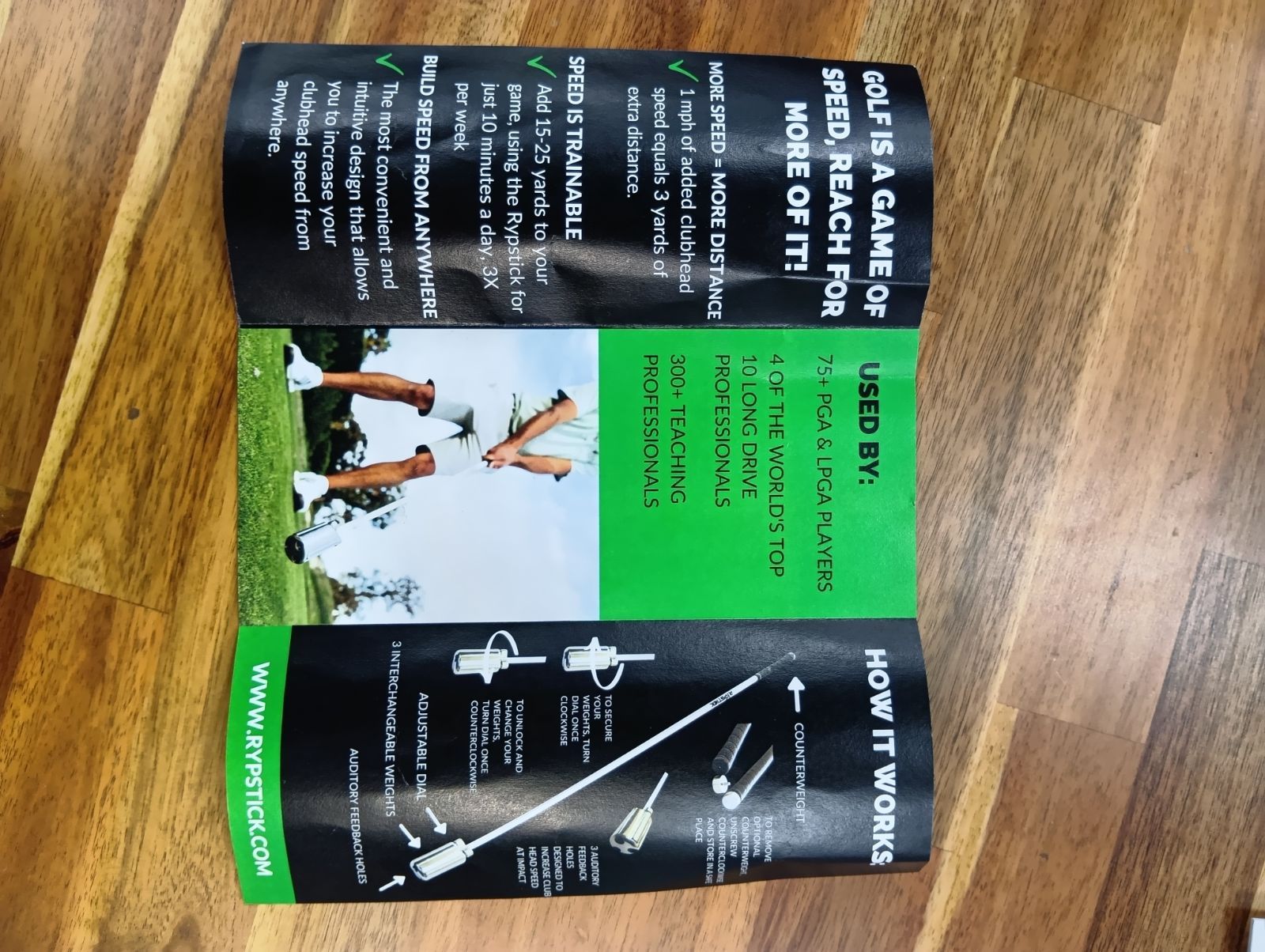 RYPSTICK Golf Speed Trainer BK us スイングスピード&スイング軌道が整うRYPSTICK 浦安店