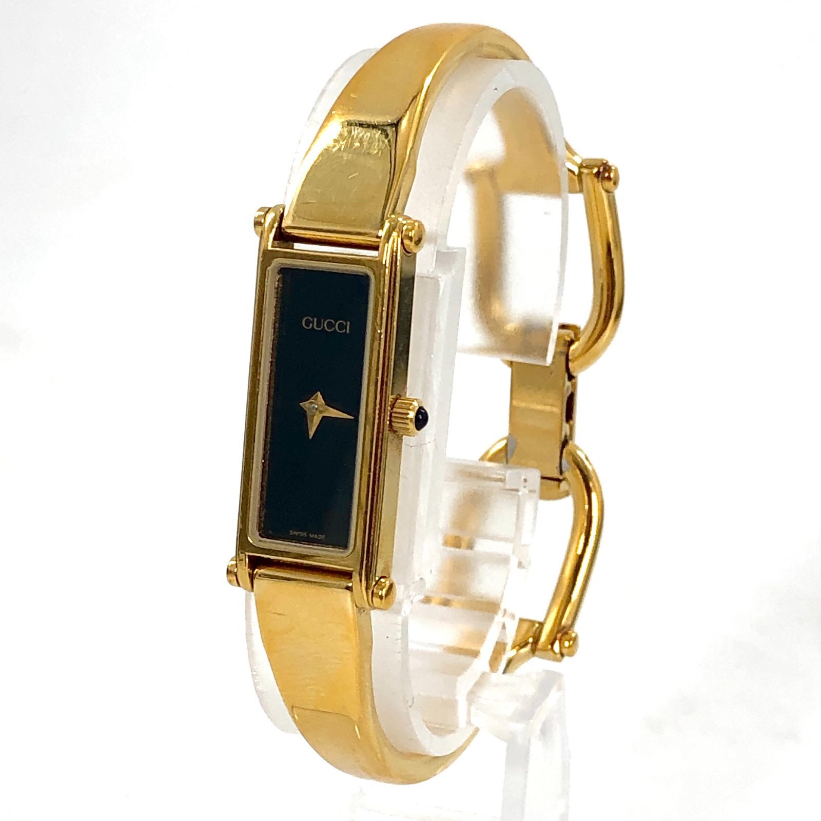 GUCCI 1500 L ゴールド 時計 GUCCI グッチ 腕時計 1500 レクタンギュラ ゴールド