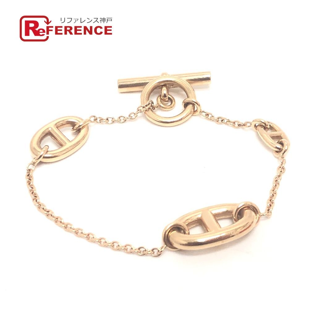 HERMES エルメス ブレスレット シェーヌダンクルファランドール K18PG