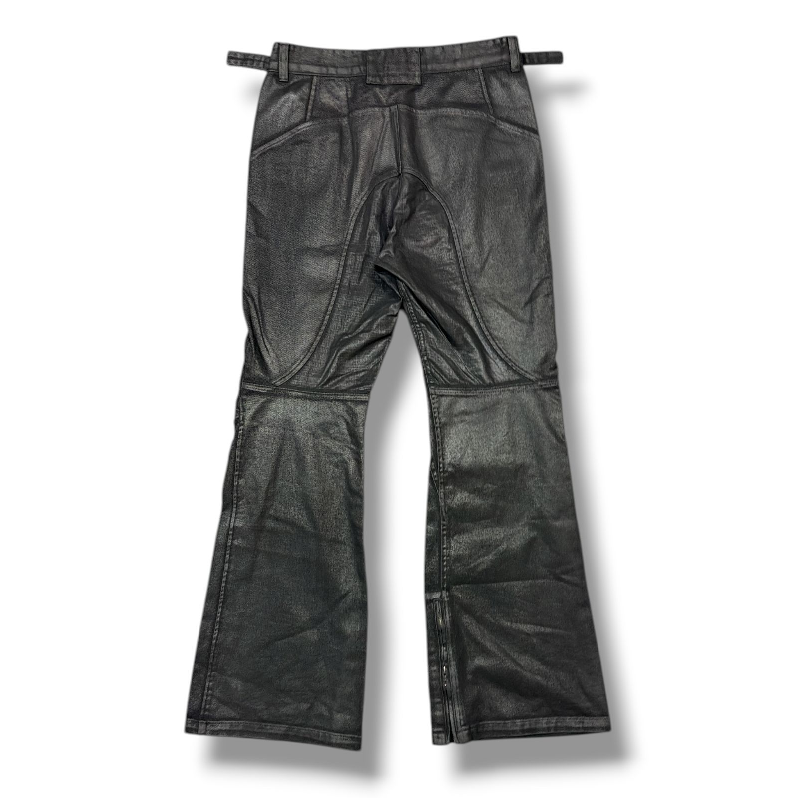 参考上代51700円 PROJECT G/R COATED BIKER ARMOURED FLARE コーテッド 