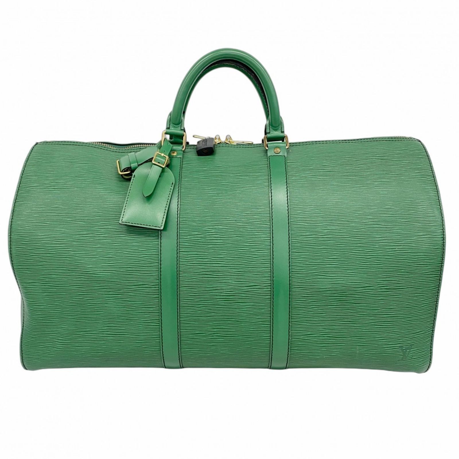 ルイ ヴィトン Louis Vuitton ルイ ヴィトン ボストンバッグ エピ キーポル50 M42964 ポルネオグリーンメンズ レディース