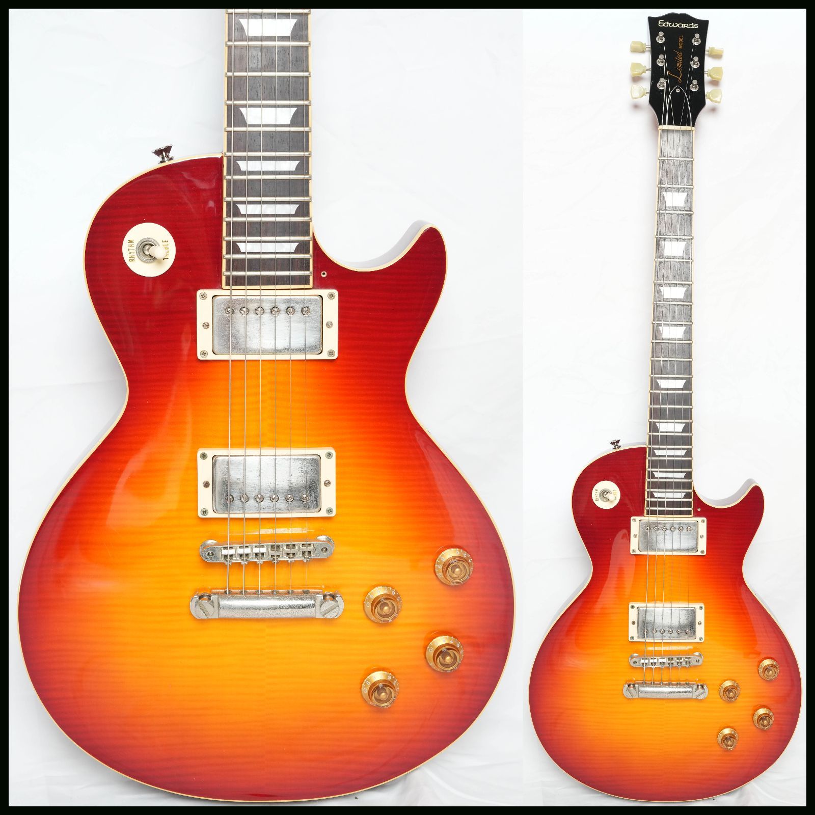 ☆EDWARDS by ESP E-LP-92SD CHS FM Limited レスポール スタンダード