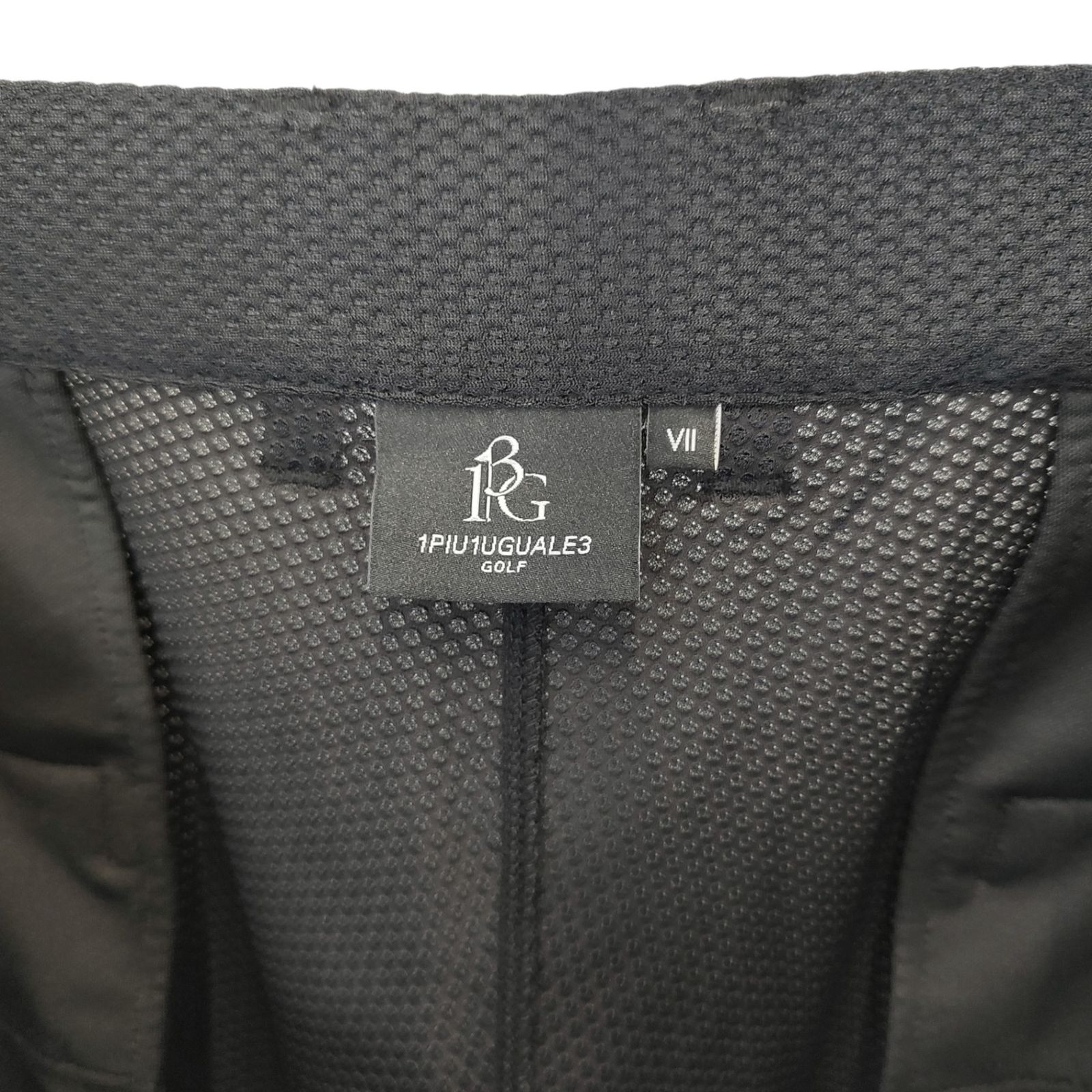 サイズM【未使用品】1PIU1UGUALE3　GOLF イージーショーツ　BLK サイズM【未使用品】1PIU1UGUALE3 GOLF イージーショーツ BLK
