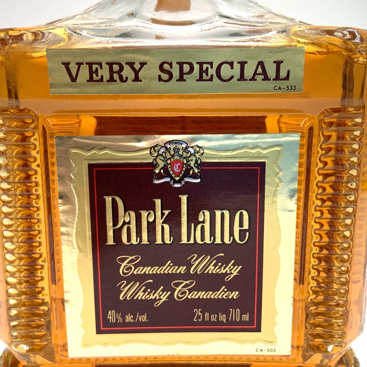 〇〇Park Lane パークレーン 12年 カナディアン ウィスキー 710ml 40% 未開栓 〇〇Park Lane パークレーン 12年 カナディアン ウィスキー