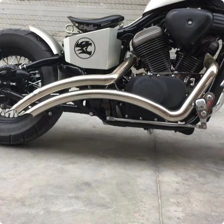 JT スティード シャドウ VT 400 600 フルエキマフラー 受注製造