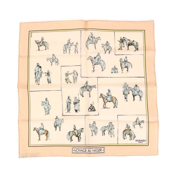 エルメス HERMES スカーフ カレ45 ガヴロッシュ プチカレ シルク 100 