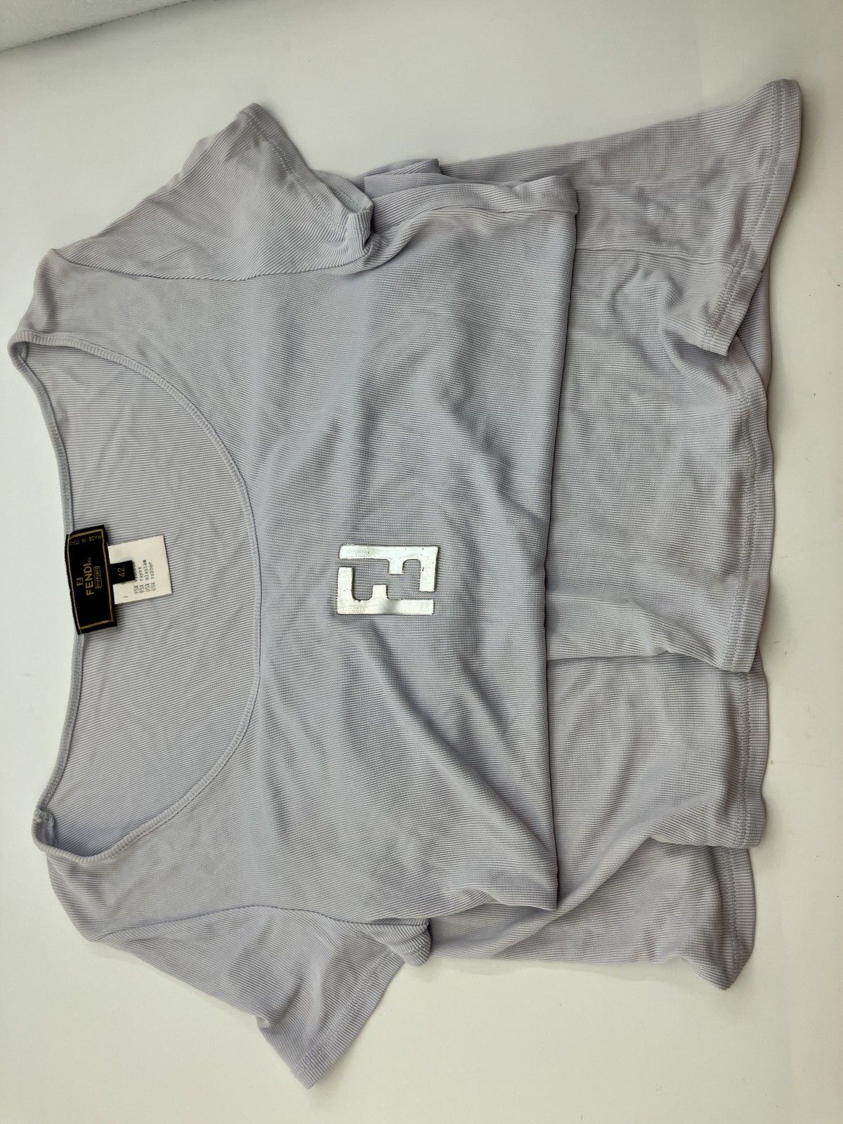 フェンディ FENDI ワンピース 42 ライトラベンダー レディース 肩幅