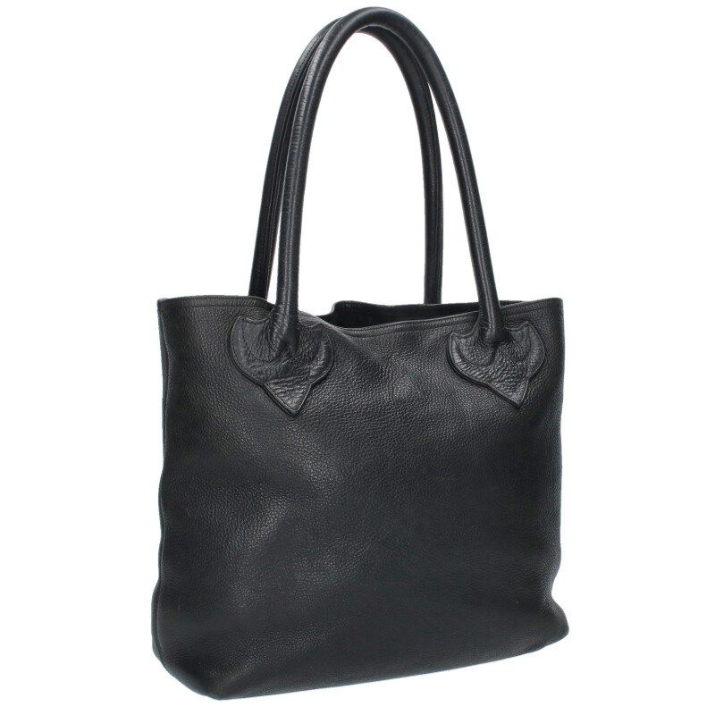 TOTE|FSトート クロスパッチ付きレザートートバッグ