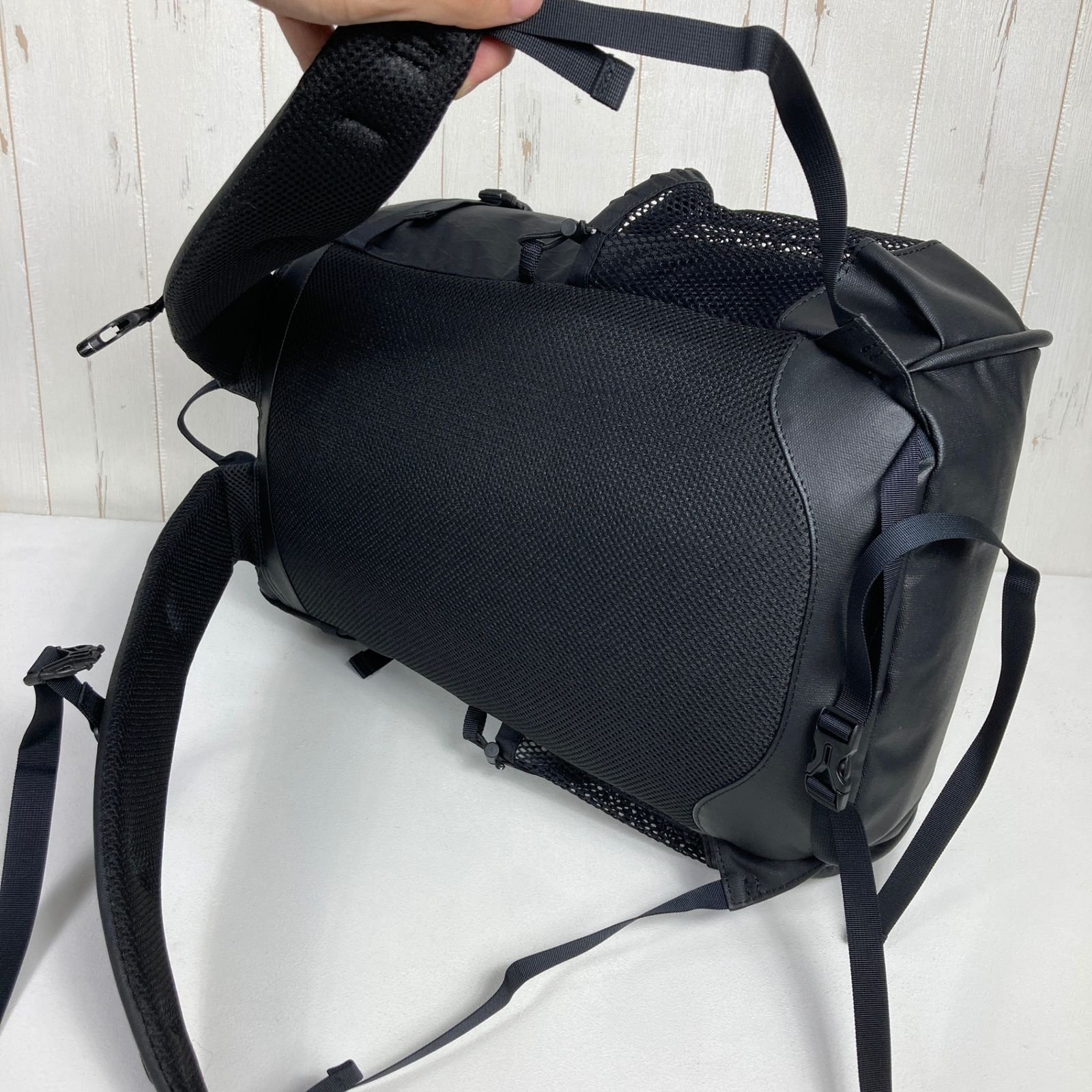 OneSize ブラック系 holo ホロ オーブエル エックスパック Orb L X-pac ナイロン バッグ ストレージ バックパック 容量 30L～54L X-Pac VX21 エックスパック VX21 z0005 OLIVEOS_COM_TR