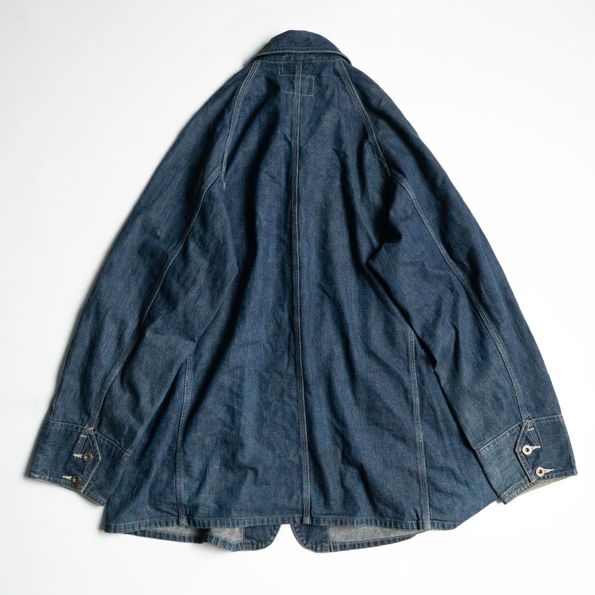 雰囲気抜群】 POST OVERALLS【デニム カバーオール ジャケット
