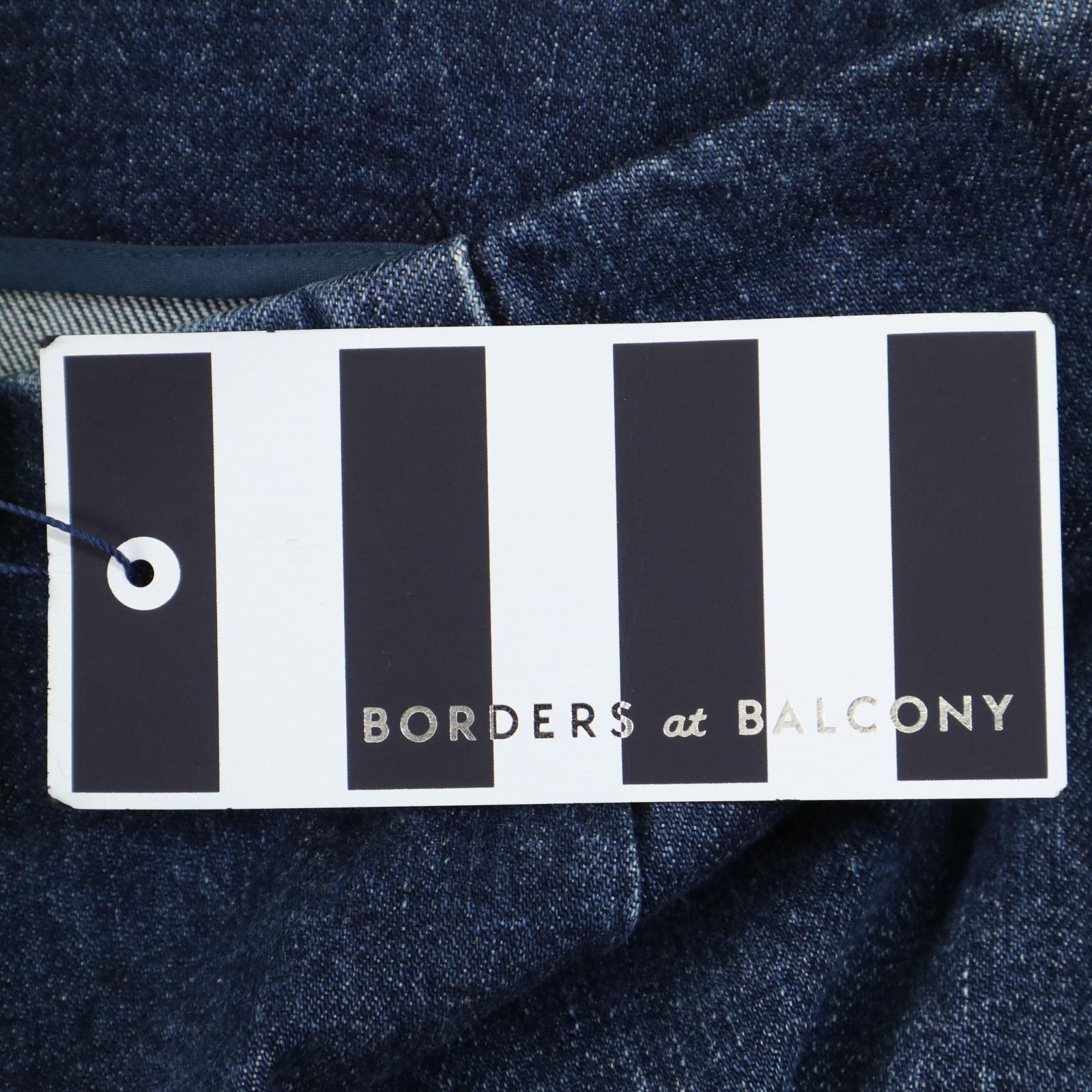 BORDERS at BALCONY/ボーダーズアットバルコニー DENIM FRILLED SKIRT