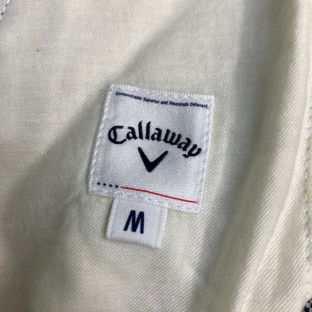 サイズ：M CALLAWAY キャロウェイ コットン混 ストレッチパンツ