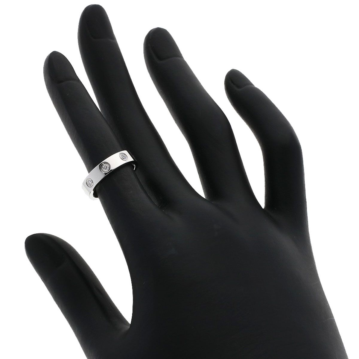 CARTIER カルティエ ミニラブリング フル ダイヤモンド #46 リング  