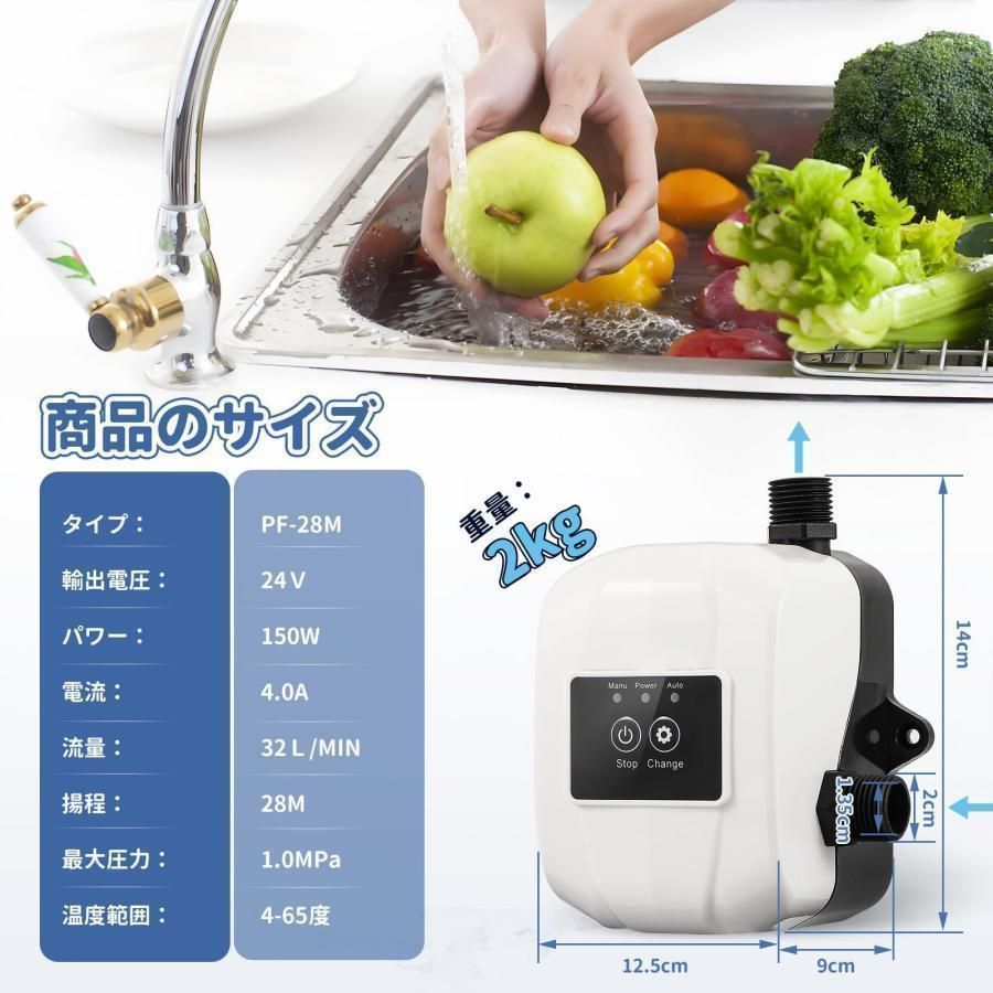 揚高28ｍ 加圧ポンプ